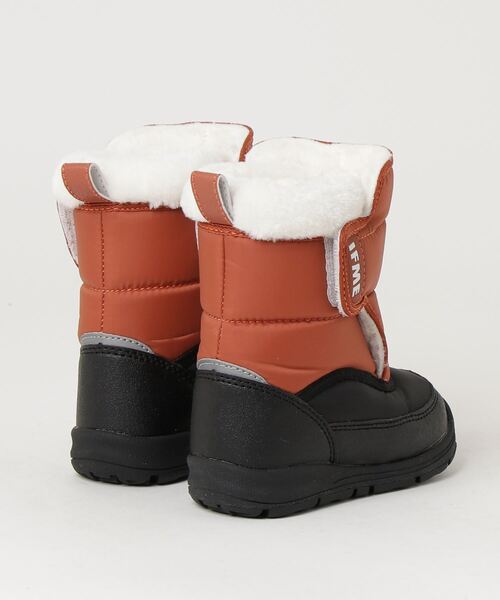 IFME（イフミー）の「KIDS｜ifme patto ブーツ [撥水仕様]（ブーツ・キッズ・ピンク/グレー/ベージュ/オレンジ/パープル・19.0cm/16.0cm/17.0cm/18.0cm/15.0cm）」の6枚目の写真