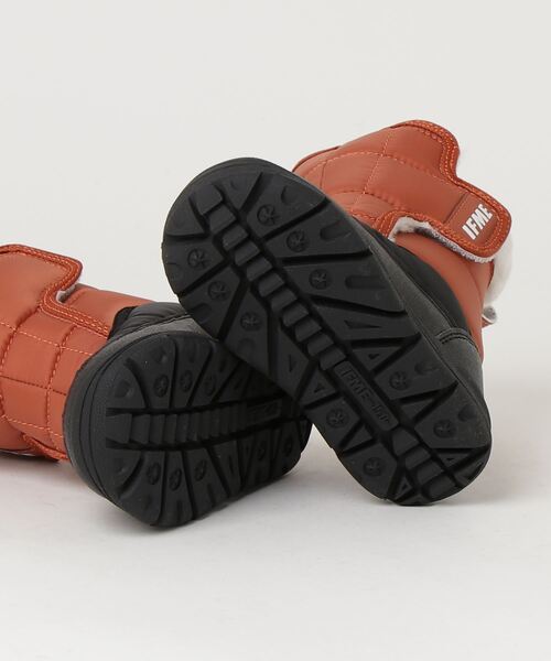 IFME（イフミー）の「KIDS｜ifme patto ブーツ [撥水仕様]（ブーツ・キッズ・ピンク/グレー/ベージュ/オレンジ/パープル・19.0cm/16.0cm/17.0cm/18.0cm/15.0cm）」の7枚目の写真