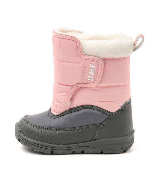 IFME（イフミー）の「KIDS｜ifme patto ブーツ [撥水仕様]（ブーツ・キッズ・ピンク/グレー/ベージュ/オレンジ/パープル・19.0cm/16.0cm/17.0cm/18.0cm/15.0cm）」の9枚目の写真