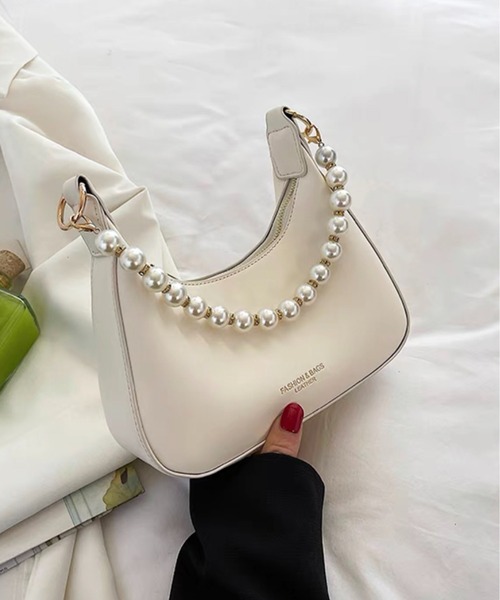 ROOPTOKYO（ループトウキョウ）の「パールミニバック（ショルダーバッグ・レディース・ベージュ/ピンク/ブラック/ホワイト・FREE）」の6枚目の写真