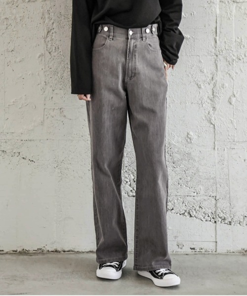 セール】ストレッチデニムパンツ（デニムパンツ）｜SUGAR BISKET