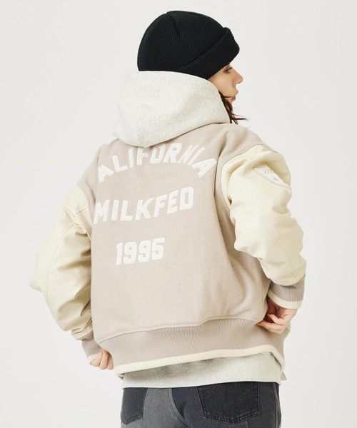 MILKFED.（ミルクフェド）の「VARSITY JACKET（スタジャン