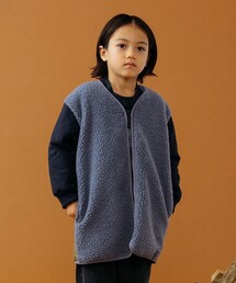 B:MING by BEAMS | B:MING by BEAMS / ボア キルティング コート（100~140cm）(ノーカラーコート)