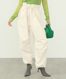 Lee/リー【フリーサイズ】XS-XLまで対応！パラシュート ワイドイージーパンツ