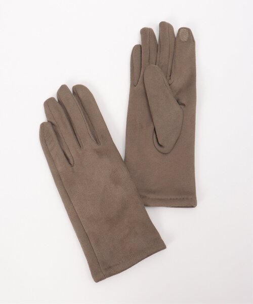 ikka(イッカ)の「エコスエードグローブ(手袋・レディース・グレー/ブラック/ブラウン・FREE)」の21枚目の写真