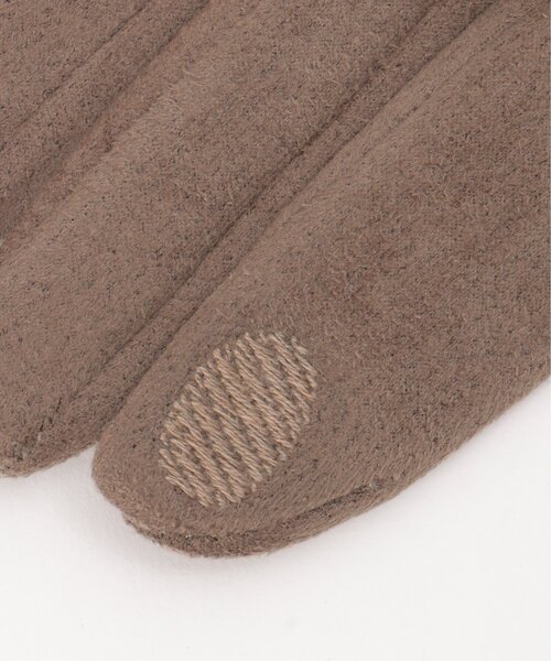 ikka(イッカ)の「エコスエードグローブ(手袋・レディース・グレー/ブラック/ブラウン・FREE)」の20枚目の写真