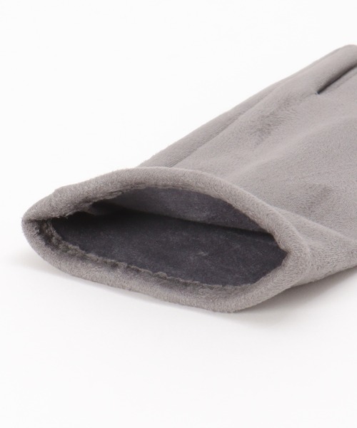 ikka(イッカ)の「エコスエードグローブ(手袋・レディース・グレー/ブラック/ブラウン・FREE)」の8枚目の写真