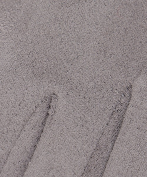 ikka(イッカ)の「エコスエードグローブ(手袋・レディース・グレー/ブラック/ブラウン・FREE)」の12枚目の写真