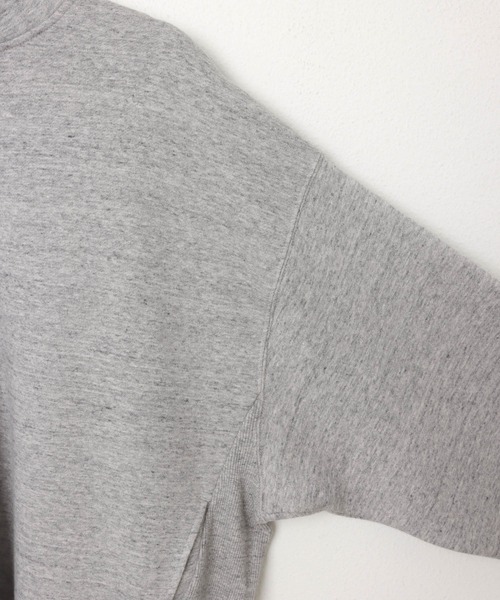 andme（アンドミー）の「裏起毛ハーフジップ長袖スウェットプルオーバー（スウェット・レディース・アイボリー/グレー/チャコールグレー/ベージュ/オートミール・M）」の21枚目の写真