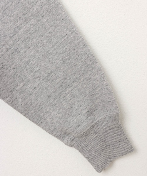 andme（アンドミー）の「裏起毛ハーフジップ長袖スウェットプルオーバー（スウェット・レディース・アイボリー/グレー/チャコールグレー/ベージュ/オートミール・M）」の22枚目の写真