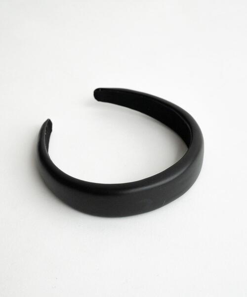 WEGO（ウィゴー）の「WEGO/PUボリュームカチューシャ（カチューシャ・レディース・ブラック/オフホワイト・FREE）」の7枚目の写真