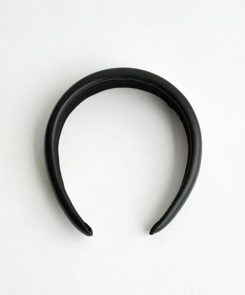 WEGO（ウィゴー）の「WEGO/PUボリュームカチューシャ（カチューシャ・レディース・ブラック/オフホワイト・FREE）」の8枚目の写真