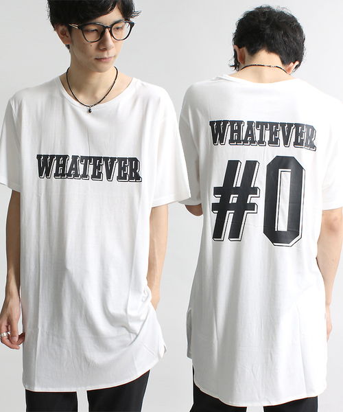 WEGO(ウィゴー)の「WEGO/プリントラウンドカットソー(Tシャツ/カットソー・メンズ・カーキ/ホワイト/レッド/ブラック・LARGE/MEDIUM)」の2枚目の写真