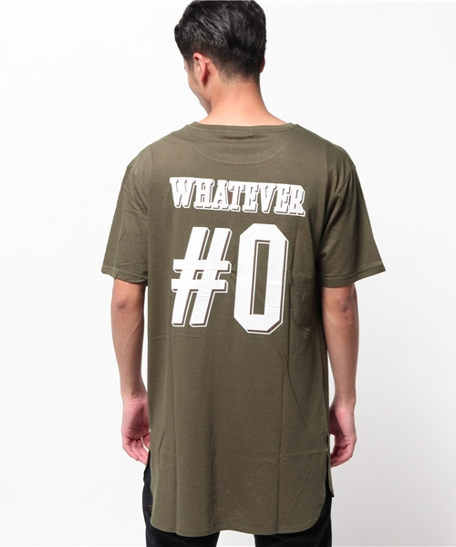 WEGO(ウィゴー)の「WEGO/プリントラウンドカットソー(Tシャツ/カットソー・メンズ・カーキ/ホワイト/レッド/ブラック・LARGE/MEDIUM)」の6枚目の写真