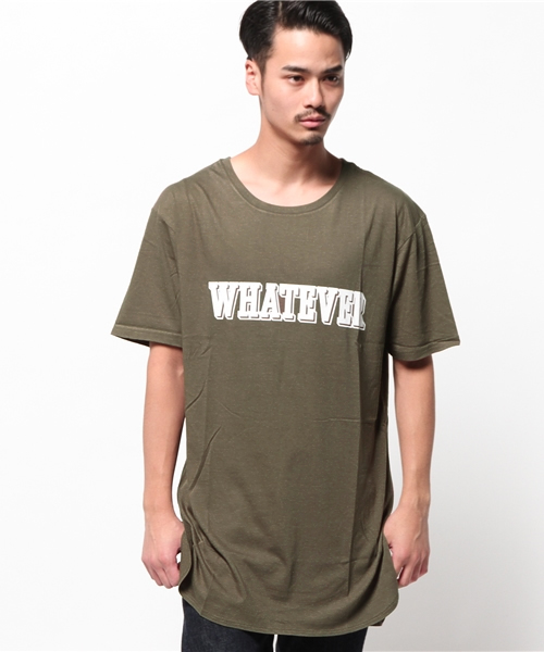 WEGO(ウィゴー)の「WEGO/プリントラウンドカットソー(Tシャツ/カットソー・メンズ・カーキ/ホワイト/レッド/ブラック・LARGE/MEDIUM)」の21枚目の写真