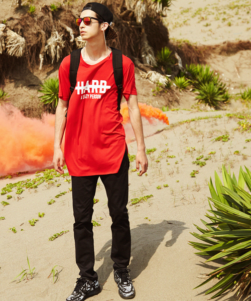 WEGO(ウィゴー)の「WEGO/プリントラウンドカットソー(Tシャツ/カットソー・メンズ・カーキ/ホワイト/レッド/ブラック・LARGE/MEDIUM)」の22枚目の写真
