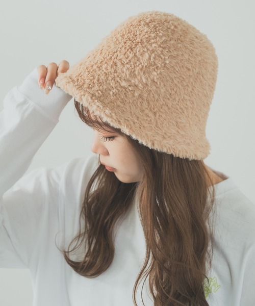 improves（インプローブス）の「フェイクファー メトロハット（ハット・メンズ・ホワイト/ベージュ/ブラック・FREE）」の3枚目の写真