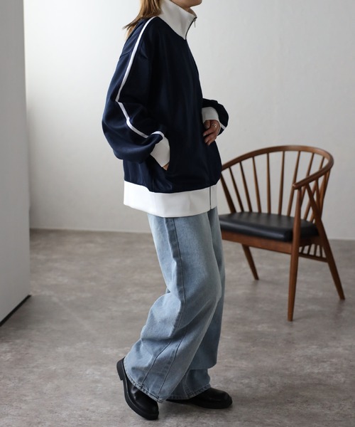 【新品未使用】レア 近鉄バファローズ トラックジャケット ネイビー ジャージ SCOTCH＆SODA スコッチアンドソーダ ジャージ トラック