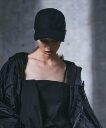 AULA（アウラ）の「【AULA】ウールファブリックキャップ（キャップ）」