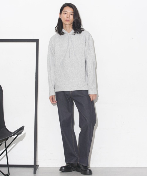 NANO universe（ナノユニバース）の「ウォームフリースストレッチパーカー（パーカー・メンズ・スミクロ/グレー/グレー系その他4・L/S/M/XL）」の11枚目の写真