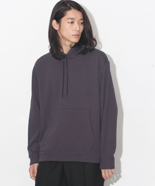 NANO universe（ナノユニバース）の「ウォームフリースストレッチパーカー（パーカー・メンズ・スミクロ/グレー/グレー系その他4・L/S/M/XL）」の14枚目の写真