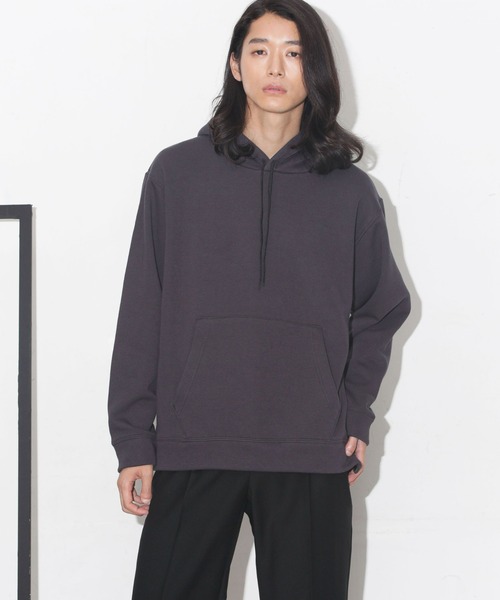 NANO universe（ナノユニバース）の「ウォームフリースストレッチパーカー（パーカー・メンズ・スミクロ/グレー/グレー系その他4・L/S/M/XL）」の15枚目の写真