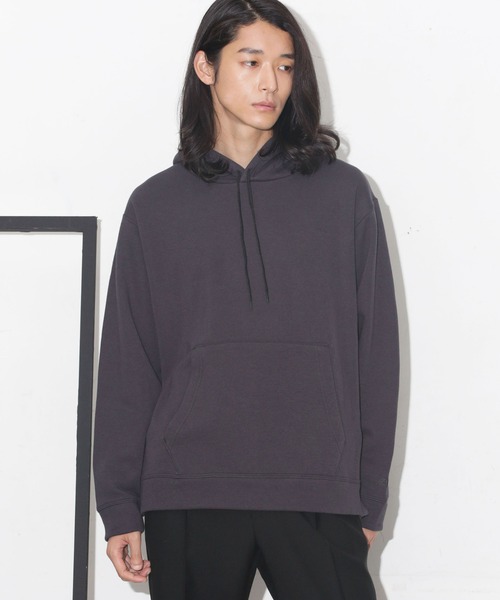 NANO universe（ナノユニバース）の「ウォームフリースストレッチパーカー（パーカー・メンズ・スミクロ/グレー/グレー系その他4・L/S/M/XL）」の16枚目の写真