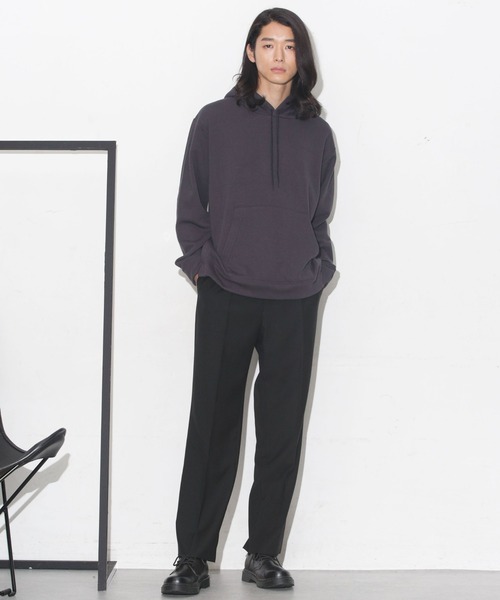 NANO universe（ナノユニバース）の「ウォームフリースストレッチパーカー（パーカー・メンズ・スミクロ/グレー/グレー系その他4・L/S/M/XL）」の20枚目の写真