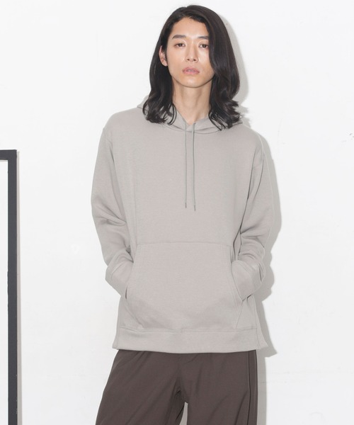 NANO universe（ナノユニバース）の「ウォームフリースストレッチパーカー（パーカー・メンズ・スミクロ/グレー/グレー系その他4・L/S/M/XL）」の22枚目の写真