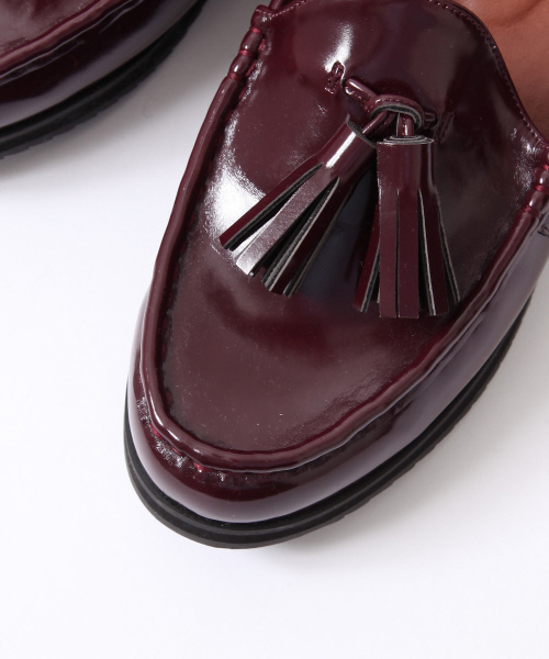 Rouge vif（ルージュヴィフ）の「タッセルローファー（ローファー・レディース・ブラック/ボルドー・39/35/36/37/38）」の5枚目の写真