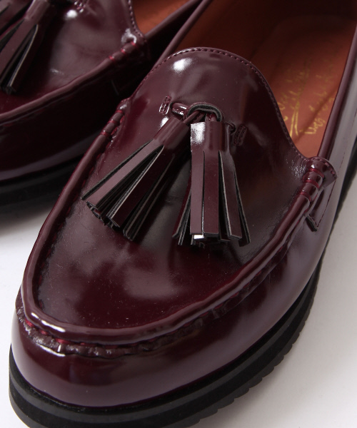 Rouge vif（ルージュヴィフ）の「タッセルローファー（ローファー・レディース・ブラック/ボルドー・39/35/36/37/38）」の7枚目の写真