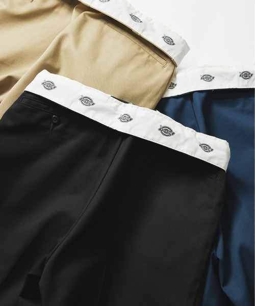 ☆交渉可☆48F　さん　Dickies ディッキーズ USA製 2本セット 80s USA製 Dickiesディッキーズ ワークパンツ 紺 W34 L30☆874