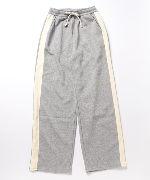 CORNERS（コーナーズ）の「トラックパンツ（スウェットパンツ・レディース・ブラック/チャコールグレー/杢グレー・M/S/L/XL）」の21枚目の写真