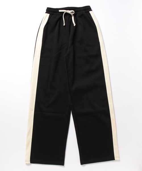 CORNERS（コーナーズ）の「トラックパンツ（スウェットパンツ・レディース・ブラック/チャコールグレー/杢グレー・M/S/L/XL）」の22枚目の写真