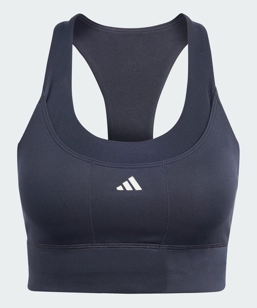 国内発送【adidas】ランポケットミディアムサポートブラ adidas（アディダス）の「ラン ポケット ミディアムサポートブラ