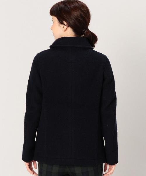 DANTON（ダントン）の「［ダントン］DANTON WOOL MOSSER コート（その他アウター・レディース・オフホワイト/ダークグレー/ネイビー・34/36）」の16枚目の写真