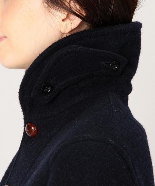 DANTON（ダントン）の「［ダントン］DANTON WOOL MOSSER コート（その他アウター・レディース・オフホワイト/ダークグレー/ネイビー・34/36）」の12枚目の写真