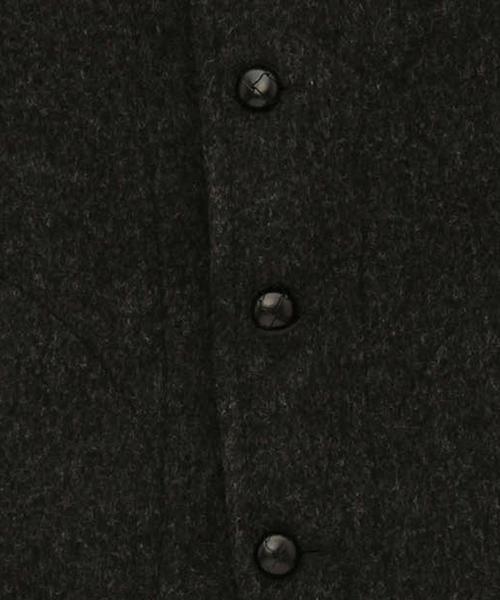 DANTON（ダントン）の「［ダントン］DANTON WOOL MOSSER コート（その他アウター・レディース・オフホワイト/ダークグレー/ネイビー・34/36）」の9枚目の写真