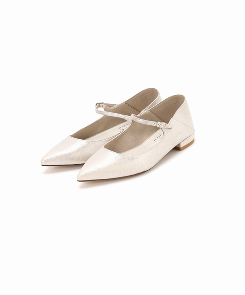 LE TALON（ルタロン）の「《追加》ポインテッドワンストラップフラット（その他シューズ・レディース・キャメル/ブルー系その他/シルバー・24.5cm/23cm/22.5cm/25cm/23.5cm/24cm/22cm/21.5/25.5cm/21）」の16枚目の写真