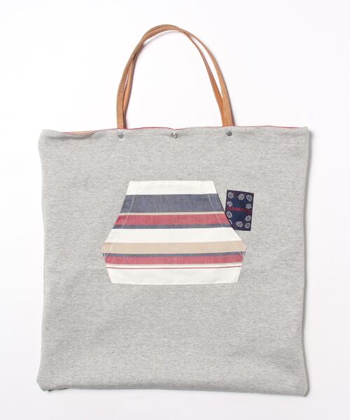 OLD BETTY'S（オールドベティーズ）の「オールドベティーズ【OLD BETTY’S】Bandana Remake Toto Bag（トートバッグ・レディース・グリーン/ホワイト/チャコールグレー/ベージュ/ターコイズブルー・FREE）」の20枚目の写真