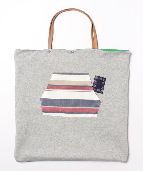 OLD BETTY'S（オールドベティーズ）の「オールドベティーズ【OLD BETTY’S】Bandana Remake Toto Bag（トートバッグ・レディース・グリーン/ホワイト/チャコールグレー/ベージュ/ターコイズブルー・FREE）」の22枚目の写真