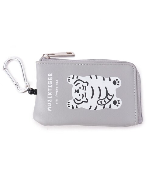 one'sterrace(ワンズテラス)の「◆MUZIK TIGER キーケース(キーケース/キーアクセサリー・レディース・ホワイト系9/ブラック系8/グレー系4・99)」の3枚目の写真