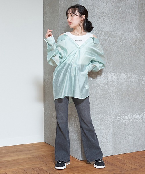 ‼️セール中‼️即日発送 Bolan似 フレアパンツ opium wax セール】デニムフレアパンツ（その他パンツ）｜LOVETOXIC