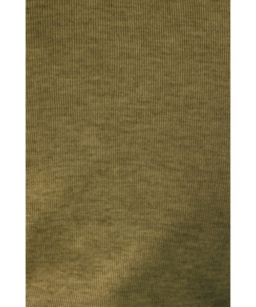 STYLEMIXER（スタイルミキサー）の「ソフトスムースシアーロンT（Tシャツ/カットソー・レディース・グリーン/ライトベージュ/サックスブルー/ホワイト・FREE）」の10枚目の写真