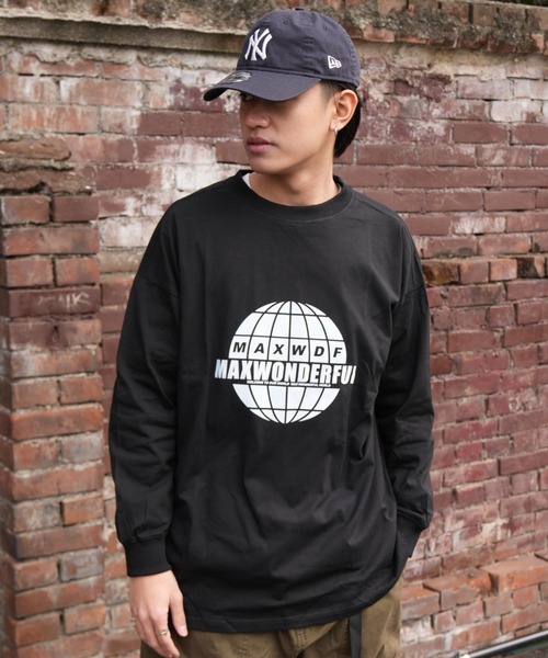 Good Riddance(グッドリダンス)の「アース フロントプリント ロンT(Tシャツ/カットソー・メンズ・ネイビー/グレー/グリーン系その他/ブラック/ホワイト・FREE)」の3枚目の写真