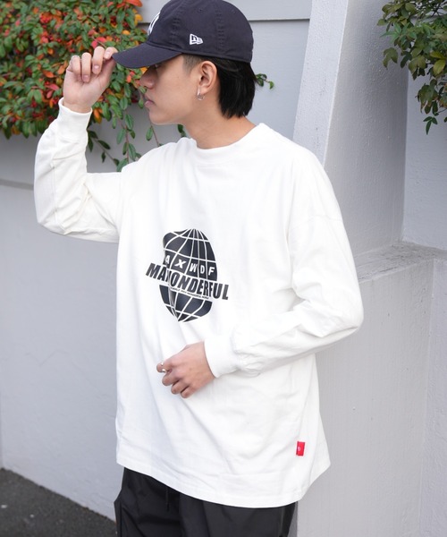Good Riddance(グッドリダンス)の「アース フロントプリント ロンT(Tシャツ/カットソー・メンズ・ネイビー/グレー/グリーン系その他/ブラック/ホワイト・FREE)」の14枚目の写真