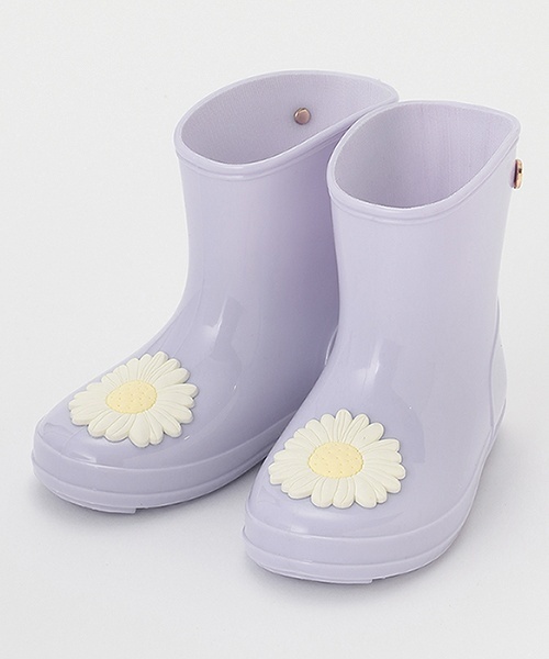 petit main（プティマイン）の「モチーフレインブーツ（レインシューズ・キッズ・ライトブルー/ネイビー/ラベンダー/チェリーピンク/オフホワイト/ライトグリーン・14cm/17cm/16cm/15cm）」の5枚目の写真