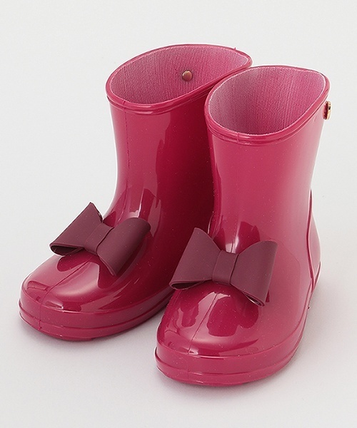 petit main（プティマイン）の「モチーフレインブーツ（レインシューズ・キッズ・ライトブルー/ネイビー/ラベンダー/チェリーピンク/オフホワイト/ライトグリーン・14cm/17cm/16cm/15cm）」の6枚目の写真