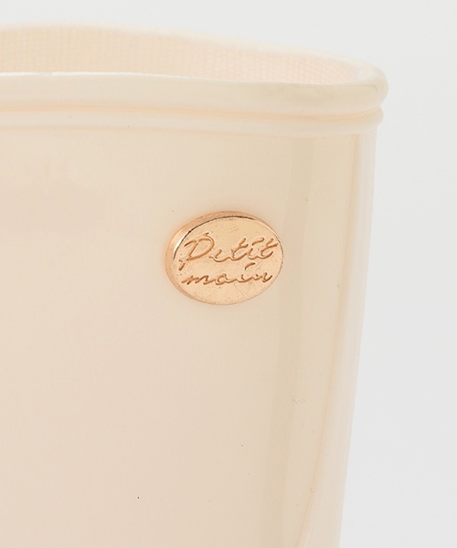 petit main（プティマイン）の「モチーフレインブーツ（レインシューズ・キッズ・ライトブルー/ネイビー/ラベンダー/チェリーピンク/オフホワイト/ライトグリーン・14cm/17cm/16cm/15cm）」の11枚目の写真