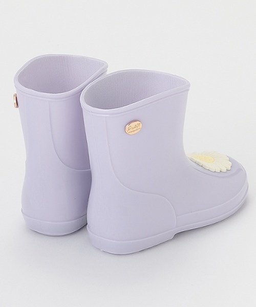 petit main（プティマイン）の「モチーフレインブーツ（レインシューズ・キッズ・ライトブルー/ネイビー/ラベンダー/チェリーピンク/オフホワイト/ライトグリーン・14cm/17cm/16cm/15cm）」の19枚目の写真